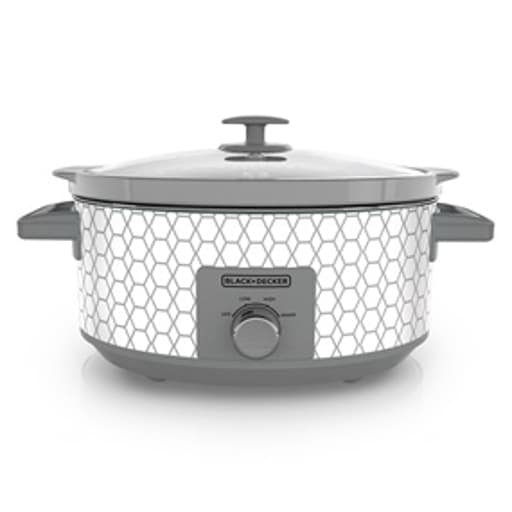 7-Quart Slow Cooker-Geometric
