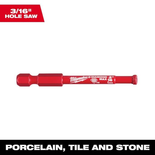 3/16" Diamond Max Hole Saw