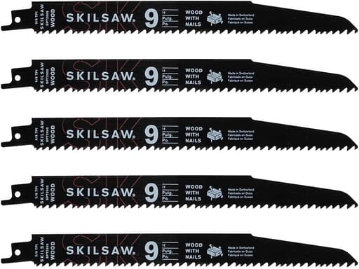 9 IN. Wood With Nails Reciprocating Saw Blade