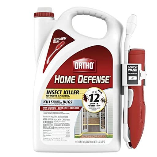 Home Defense Insect Killer for Indoor and Perimeter2 with Comfort Wand, Controls Ants, Roaches, Spiders and More, 1.33 gal