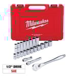 1/2" Drive Ratchet & Socket Set