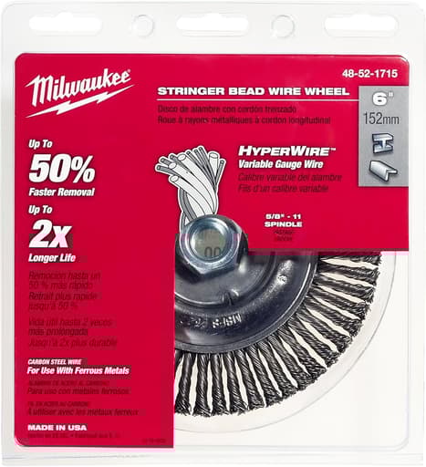 6" Stringer Bead Wheel