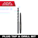 Straight Flute Plug Tap and #25 Drill Bit