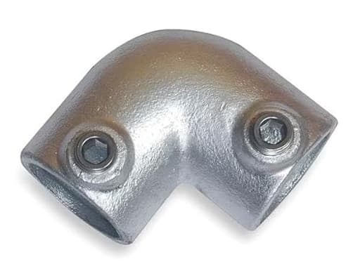 Structural Pipe Fitting, Elbow, Cast Iron, 1 in Pipe Size, 50000 lb Tensile Strength