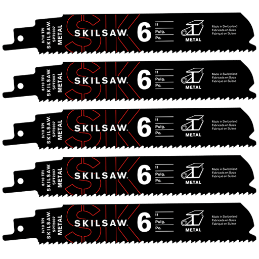 6 in Metal Reciprocating Saw Blade