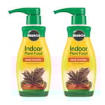 Indoor Plant Food, Liquid Plant Food for Houseplants, Snake Plants, Peace Lilies, Flowers, Vegetables, Herbs and More, 8 oz., 2-Pack