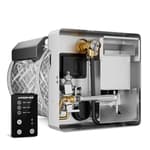 KINGRVER RV Hybrid Water Heater, 6 Gallon Tank, Electric & Gas Heating Options — Use Separately or Together for Faster Hot Water, Porcelain Lined Steel Tank with Direct Spark Ignition