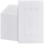 30 Pcs Outlet Insulation and Draft Sealers Foam Insulation Pads Electrical Outlet Light Switch Covers Wall Gasket