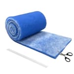 Air Vent Filters,20''x90''Cut to Fit Air Filter Material,MERV 8 Reusable 3-Layer Air Vent Filter for Home Floor, Grilles, Ceiling, HVAC Furnace Vents, With Adhesive Tape