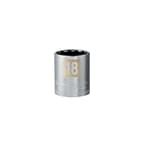 18 mm X 3/8 in. drive Metric 12 Point Standard Socket