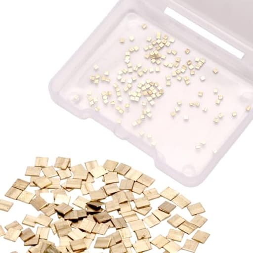 3 Gram Silver Solder for Jewelry Making, 1.5x1.5mm Low Temp Precut Silver Chips for DIY Repair Soldering and Welding Projects Supplies Accessories