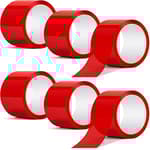 Construction Seaming Tape Red 3" x 55 Yards Sheathing Sealing Tape Underlayment for Foam Board Insulation, Vapor Barrier, House Wrap