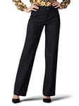 Women's Ultra Lux Comfort with Flex Motion Trouser Pant Black 18 Medium