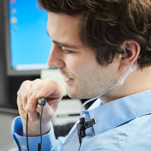 Business Radio Headset with PTT/VOX Mic (USB-C)