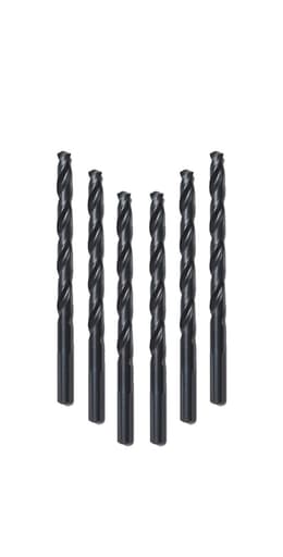 13/32" Thunderbolt Black Oxide Drill Bit (6 PK)