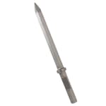 20 in. 1-1/8 in. Hex Moil Point Chisel