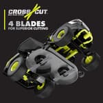 80V Brushless 42" Battery Cordless Electric Riding Lawn Tractor