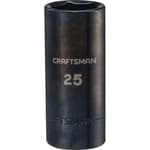 1/2-in Drive 25mm Metric Deep Socket