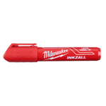Inkzall Large Chisel Tip Red Marker