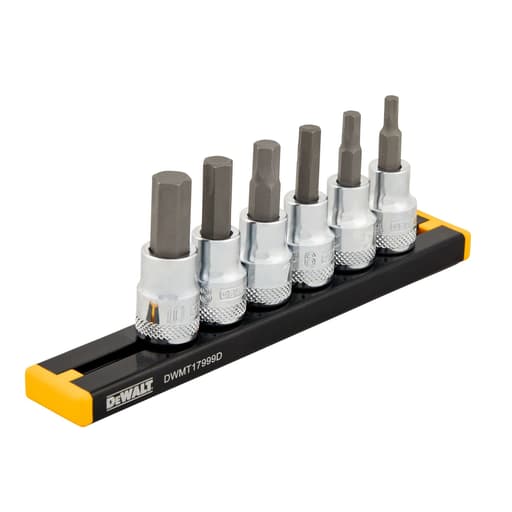 3/8 in. Drive MM Hex Bit Socket Set (6 pc.)