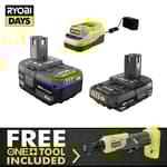 18V ONE+ Lithium Starter Kit with Free 3/8" Ratchet