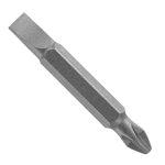 Extra Hard 1-1/2 in Double-end screw bit