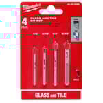Glass and Tile Drill Bit Set