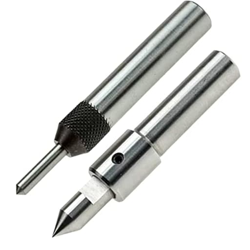 Spring Center Tap Guide Tool to Align Tap | Set of 2 pcs | For Drill Presses, threading Lathe Mill Jig Bore | Made of Alloy Steel | Adjustable Tension