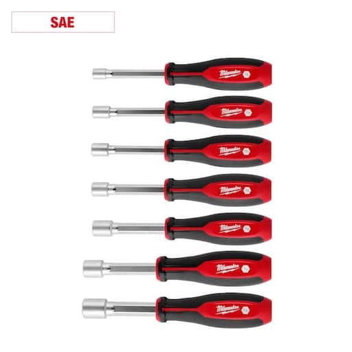 7pc SAE HollowCore™ Nut Driver Set