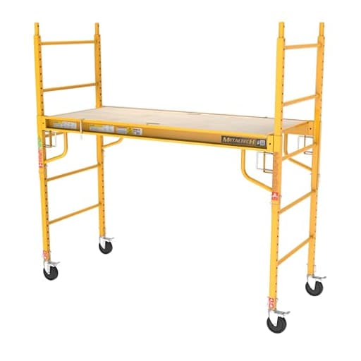 Scaffolding Platform, Bakers Scaffold Ladder Roofing Equipment, 6 ft