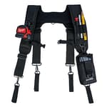 Tool Belt Suspenders Construction Bag Suspenders Padded Work belt Suspenders for Carpenter/Electrician/Roofing/Farmer work Suspension Rig