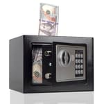 Piggy Bank Safe for Adult with Password, Large Metal Money Bank, Boy and Girl coin jar for Honeymoon Trips, Birthday Gifts, College Funds, Car Funds