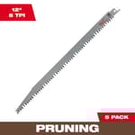 12" 5 TPI Pruning Sawzall Blade (5 PK)