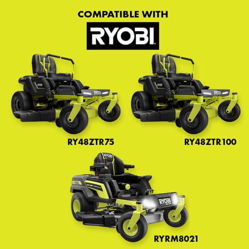 Electric Zero Turn Riding Mower Mulching Blades