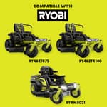 Electric Zero Turn Riding Mower Mulching Blades