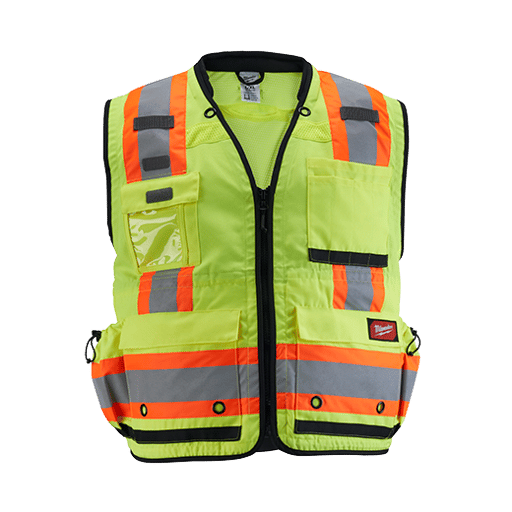 Class 2 Surveyor's High Visibility Safety Vest