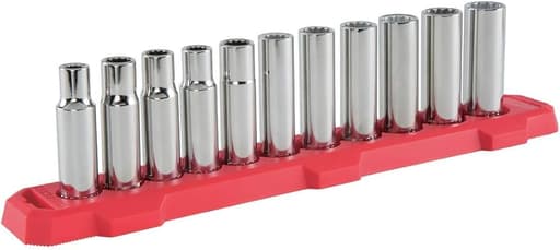 1/2-in Drive Metric 12 Point Deep Socket Set