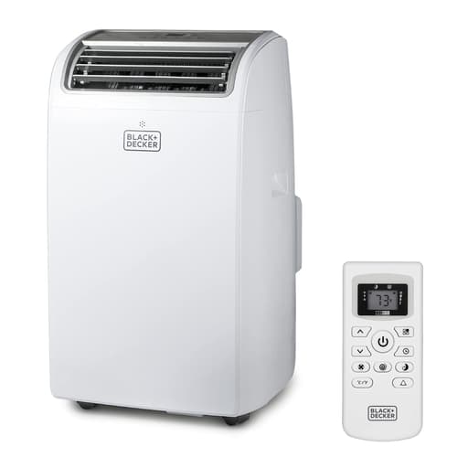5,950 BTU (12,000 BTU ASHRAE) Portable Air Conditioner with Remote Control