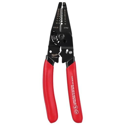 10-28 AWG Multi-Purpose Dipped Grip Wire Stripper & Cutter