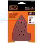 120G MOUSE Sandpaper, 5-Pack