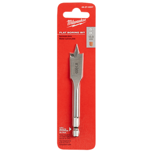 Flat Boring Spade Bit