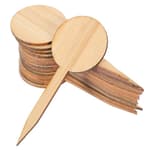 20Pcs Bamboo Plant Labels - Garden Labels for Outdoor Garden Waterproof - Plant Name Tags - Plant Identification Stakes for Succulents Nursery Indoors Greenhouse