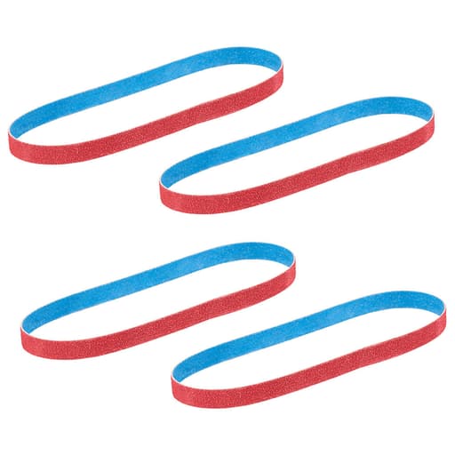 1/2” x 18” 40/60/80/120 Grit Bandfile Belts