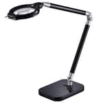 Ultra Reach Magnifier Led Desk Lamp, Black