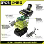 18V ONE+ Lithium High Performance Starter Kit with Free 1/2" x 18" Belt Sander