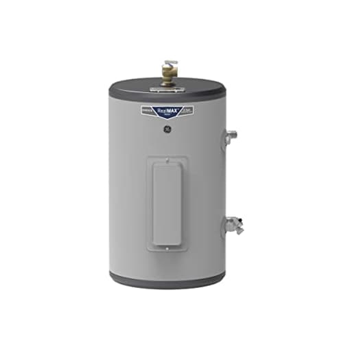 Appliances 10 Gallon Versatile Plug and Play Electric Water Heater with Adjustable Thermostat, Easily Installs Where You Want It, 120 Volt