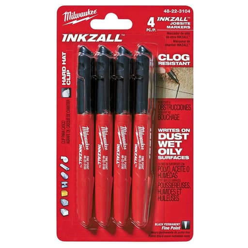 Inkzall Black Fine Point Marker