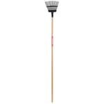 11-Tine Wood Handle Shrub Rake