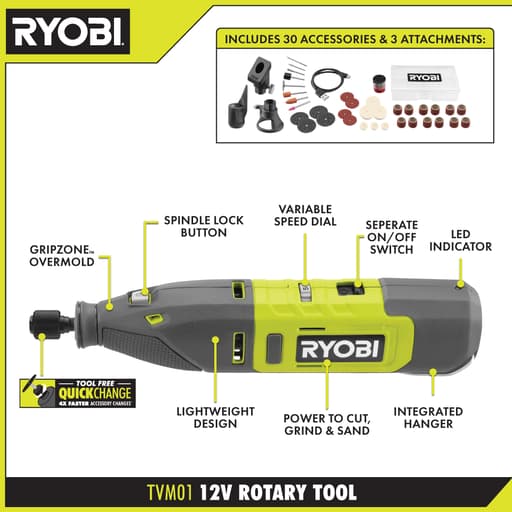Cordless Rotary Tool Kit