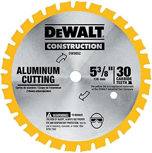 5-3/8 in. 30T Metal Cutting Circular Saw Blade (136 mm)